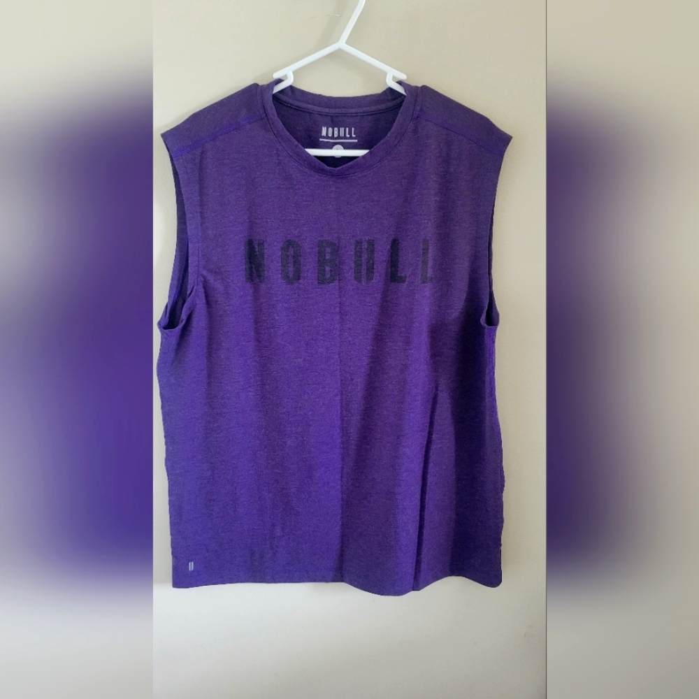 Purple No Bull Muscle Tank